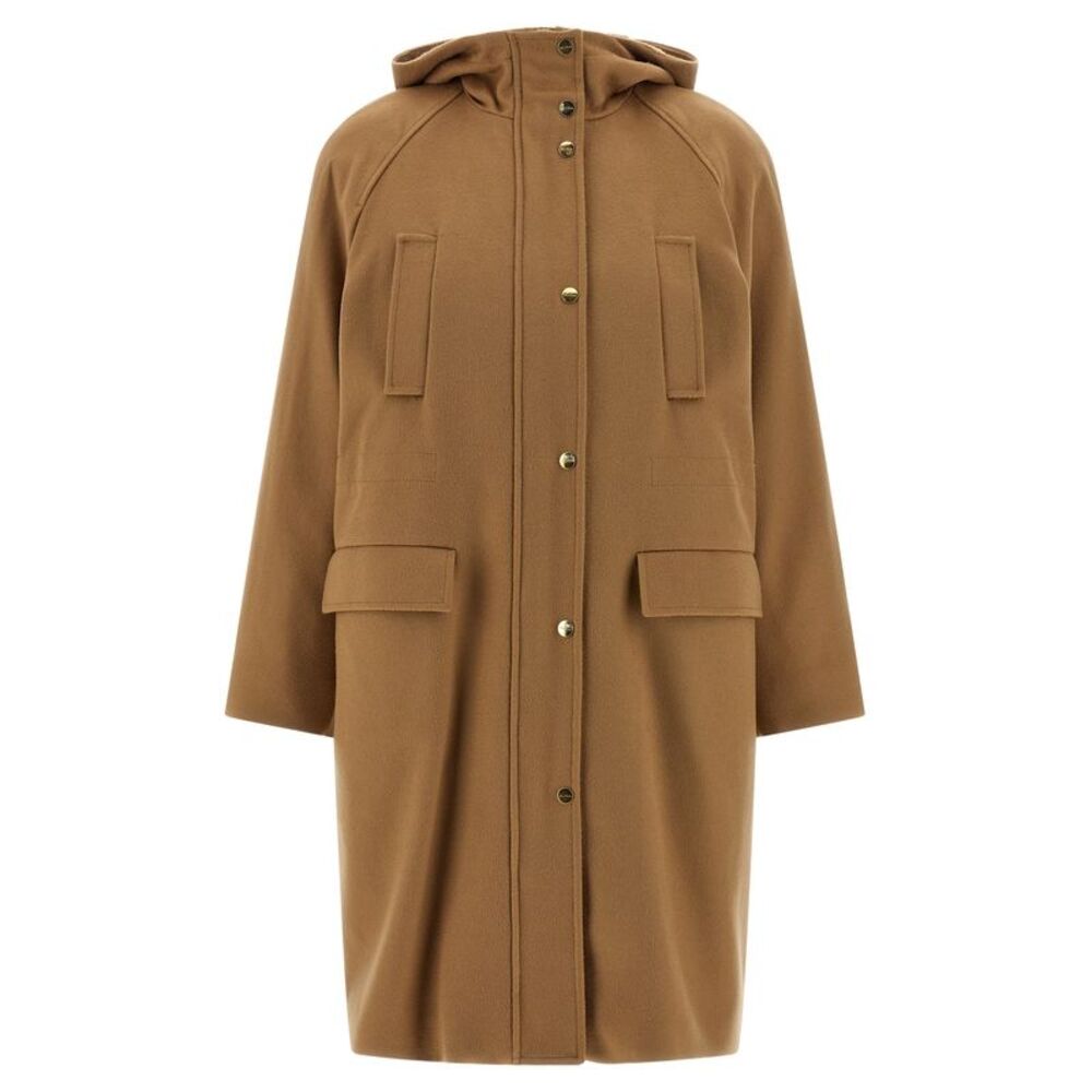 Max Mara Beige Polyamide Women's Parka